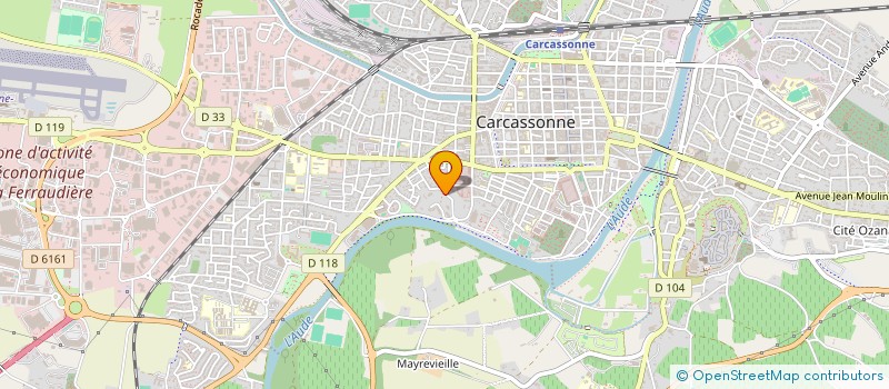 localisation de l'entreprise GRAINES DE LUMIERE  CARCASSONNE