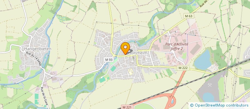 localisation de l'entreprise GRAINES DE LUMIERE POUR SEMEURS DE REVES  HOLTZHEIM