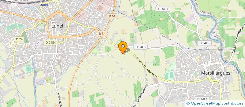 localisation de l'entreprise GRAINES DE LUNE à LUNEL