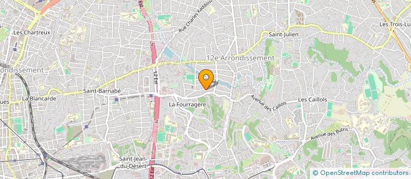 localisation de l'entreprise GRAINES DE MARS (GDM) à MARSEILLE