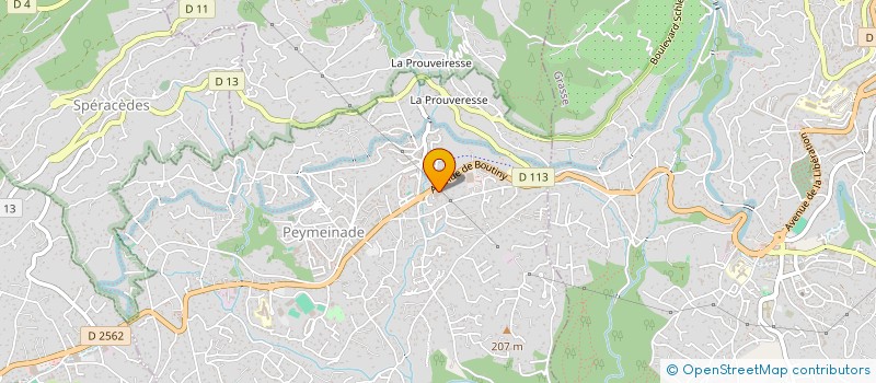 localisation de l'entreprise GRAINES DE NENUPHAR  PEYMEINADE