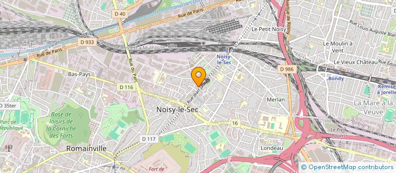 localisation de l'entreprise GRAINES DE NOISY à NOISY-LE-SEC