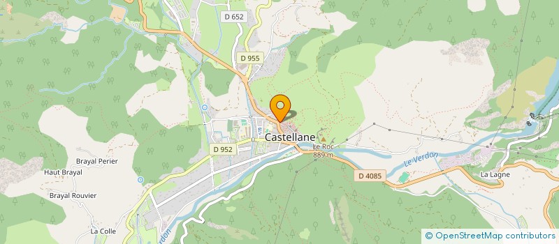 localisation de l'entreprise GRAINES DE PARTAGES à CASTELLANE