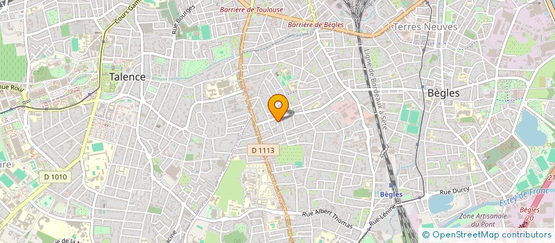 localisation de l'entreprise GRAINES DE PHILO  BEGLES