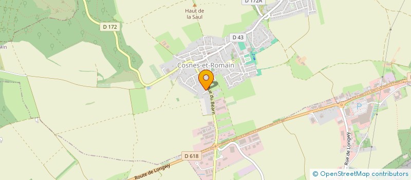 localisation de l'entreprise GRAINES DE PRESENCE  COSNES-ET-ROMAIN