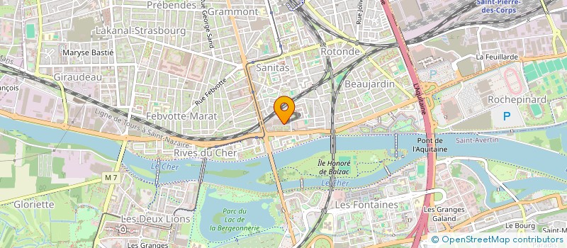 localisation de l'entreprise GRAINES DE REPORTERS à TOURS