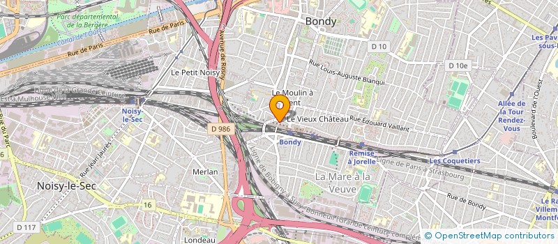 localisation de l'entreprise GRAINES DE REUSSITE à BONDY