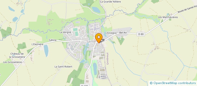 localisation de l'entreprise GRAINES DE REVES à SAINTE-FOY