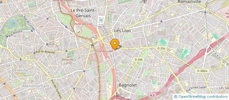 localisation de l'entreprise GRAINES DE SAVOIRS à LES LILAS
