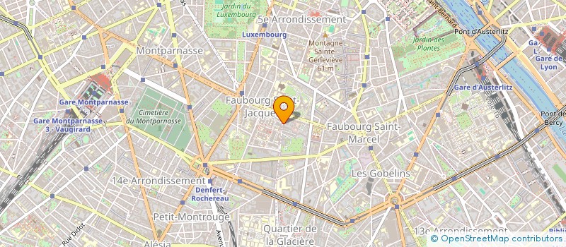 localisation de l'entreprise GRAINES DE SILENCE  PARIS