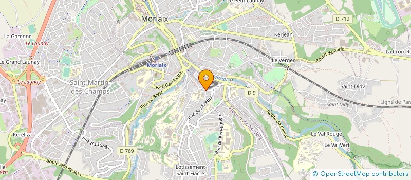localisation de l'entreprise GRAINES DE SOI à MORLAIX