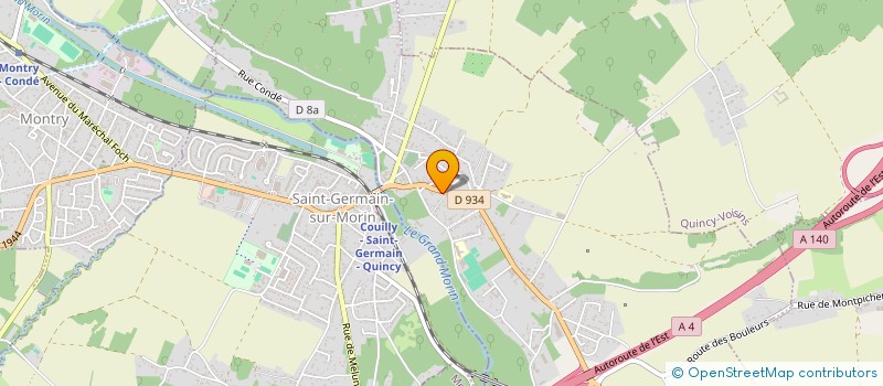 localisation de l'entreprise GRAINES DE SOLEIL à COUILLY-PONT-AUX-DAMES