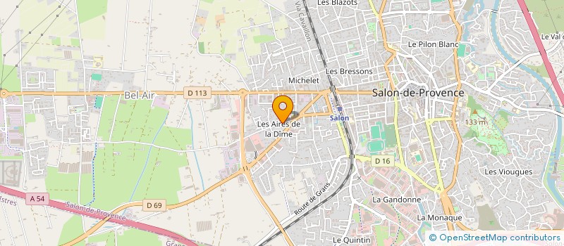 localisation de l'entreprise GRAINES DE SOUFFLE à SALON-DE-PROVENCE