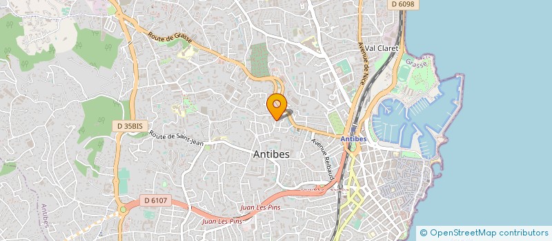localisation de l'entreprise GRAINES DE SUCCES à ANTIBES