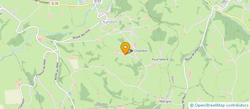localisation de l'entreprise GRAINES DE VIE  CHANDON