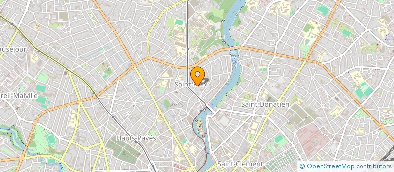 localisation de l'entreprise GRAINES DE YOGA - 44 à NANTES