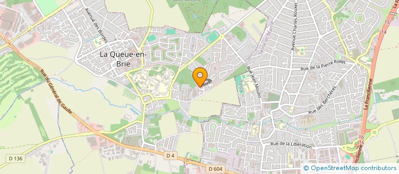 localisation de l'entreprise GRAINES DE YOGA à LA QUEUE-EN-BRIE