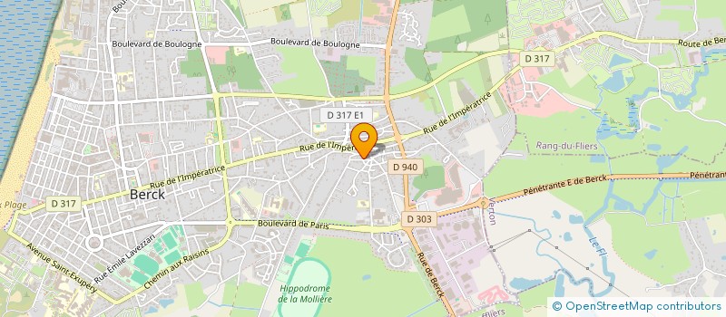 localisation de l'entreprise GRAINES DE ZEN à BERCK