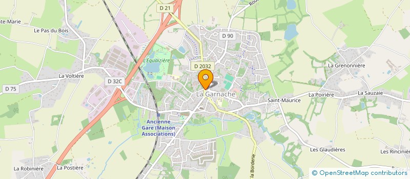 localisation de l'entreprise GRAINES DES DELICES  LA GARNACHE