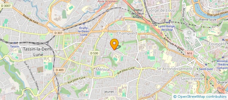 localisation de l'entreprise GRAINES ELECTRONIQUES à LYON