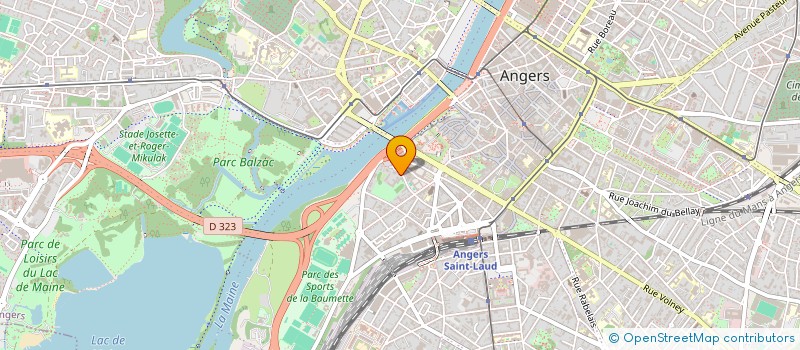 localisation de l'entreprise GRAINES EN VIE à ANGERS