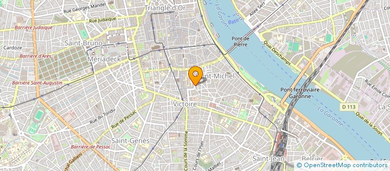 localisation de l'entreprise GRAINES ET CAILLOUX à BORDEAUX