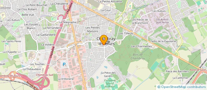 localisation de l'entreprise GRAINES ET CANOPEES  SAINT-GENOUPH