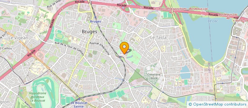 localisation de l'entreprise GRAINES FERTILES à BRUGES
