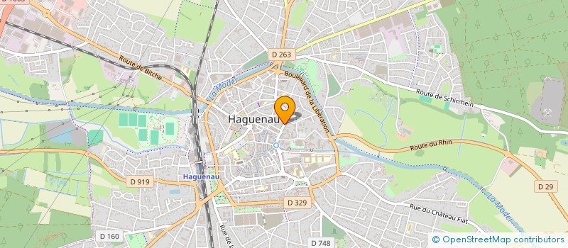 localisation de l'entreprise GRAINES SCHLETZER à HAGUENAU