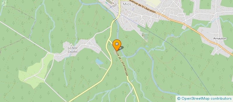 localisation de l'entreprise GRAINETERIE DU VAL DE L EYRE  MIOS