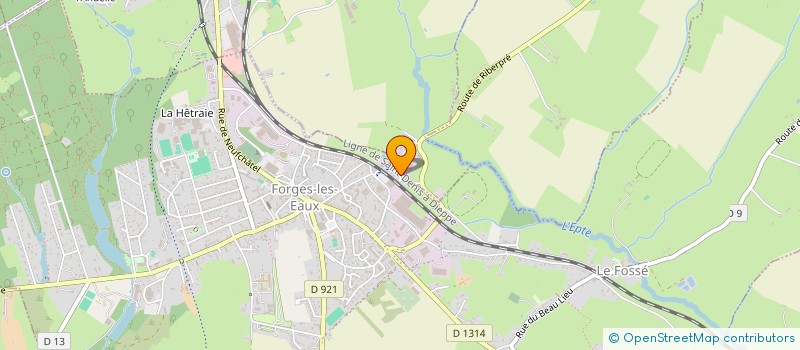 localisation de l'entreprise GRAINETERIE LEBLOND à SERQUEUX