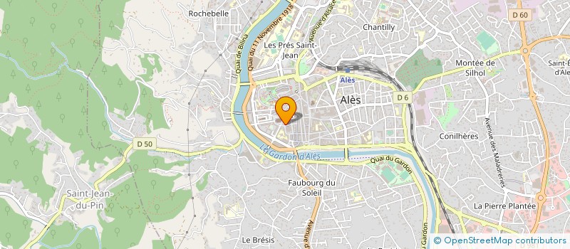 localisation de l'entreprise GRAINETERIE VIALA à ALES
