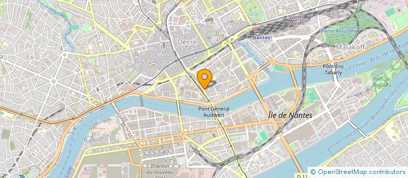 localisation de l'entreprise GRAINS D'ICI ET D'AILLEURS à NANTES