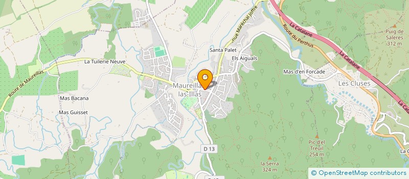 localisation de l'entreprise GRAINS DE KEFIR  MAUREILLAS-LAS-ILLAS