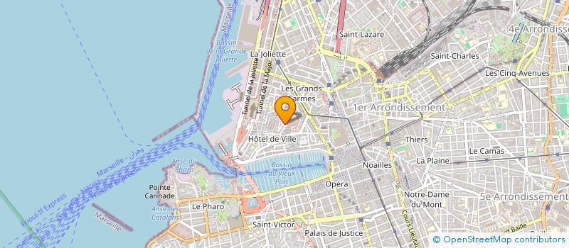 localisation de l'entreprise GRAINS DE LUMIERE à MARSEILLE