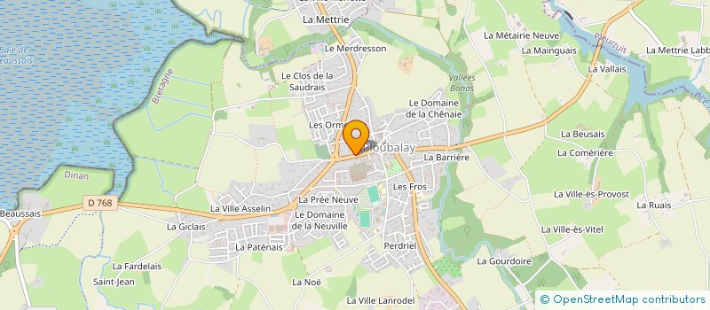 localisation de l'entreprise GRAINS DE VANILLE  BEAUSSAIS-SUR-MER