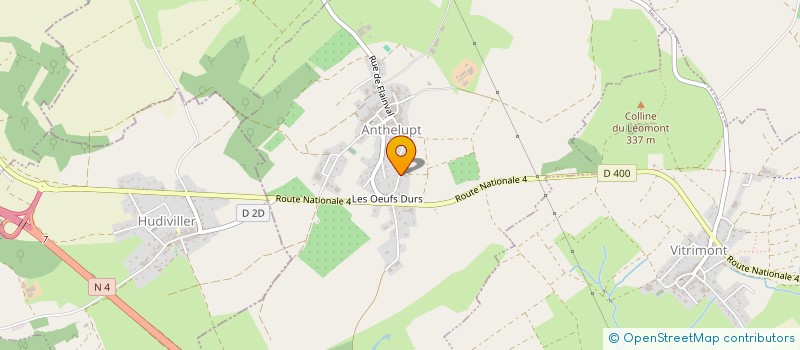 localisation de l'entreprise GRAINS PAR GRAINS  ANTHELUPT