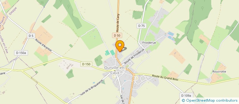 localisation de l'entreprise GRAINVILLE CONTROLE AUTOMOBILE à GRAINVILLE-LA-TEINTURIERE