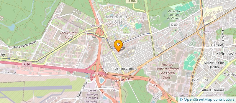 localisation de l'entreprise GRAJO SERVICES à CLAMART