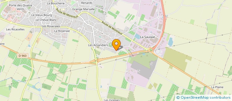 localisation de l'entreprise GRALIGNE  DOUE-EN-ANJOU