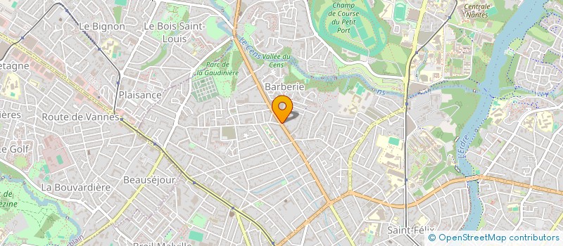 localisation de l'entreprise GRALL ET LEPINE à NANTES