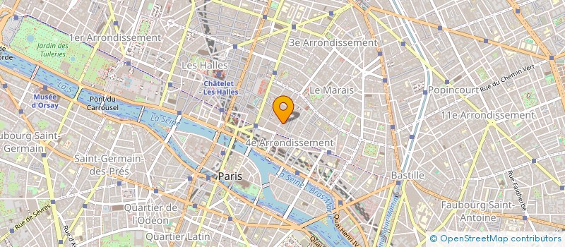 localisation de l'entreprise GRAM à PARIS