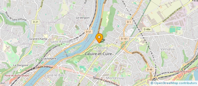 localisation de l'entreprise GRAM  CALUIRE-ET-CUIRE