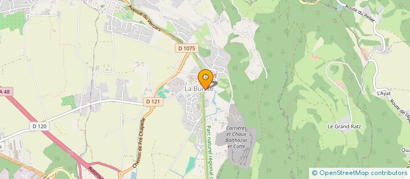 localisation de l'entreprise GRAM ANNONAY  COUBLEVIE