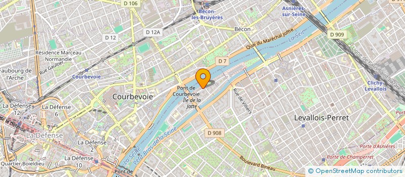 localisation de l'entreprise GRAM PROD à NEUILLY-SUR-SEINE