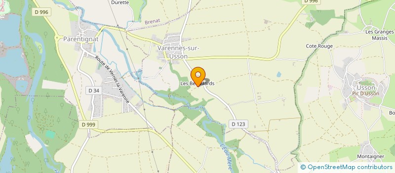 localisation de l'entreprise GRAMA  CLERMONT-FERRAND