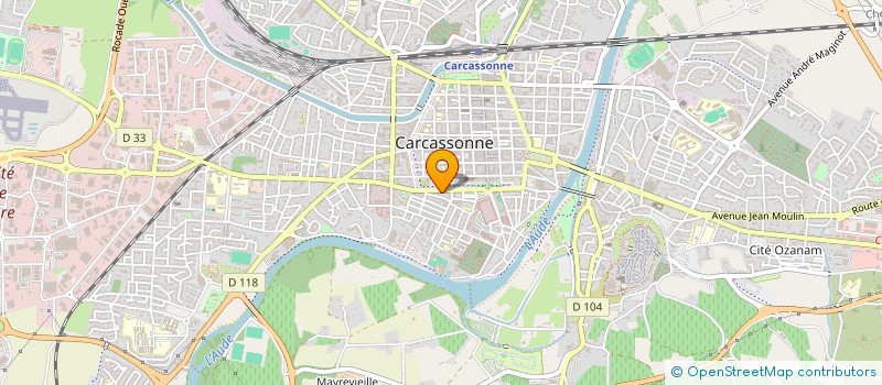 localisation de l'entreprise GRAMA à CARCASSONNE
