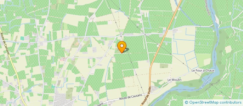 localisation de l'entreprise GRAMACI  JONQUIERES