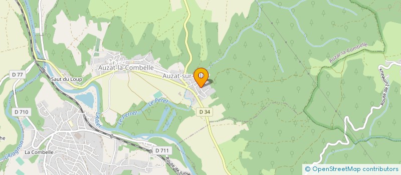 localisation de l'entreprise GRAMAGLIA  AUZAT-LA-COMBELLE