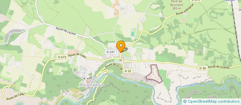 localisation de l'entreprise GRAMAT SPORT BOULES  GRAMAT